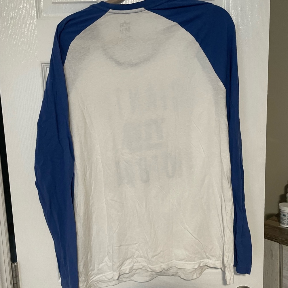 EUC long sleeve NY giants baseball style T-shirt - Picture 4 of 4